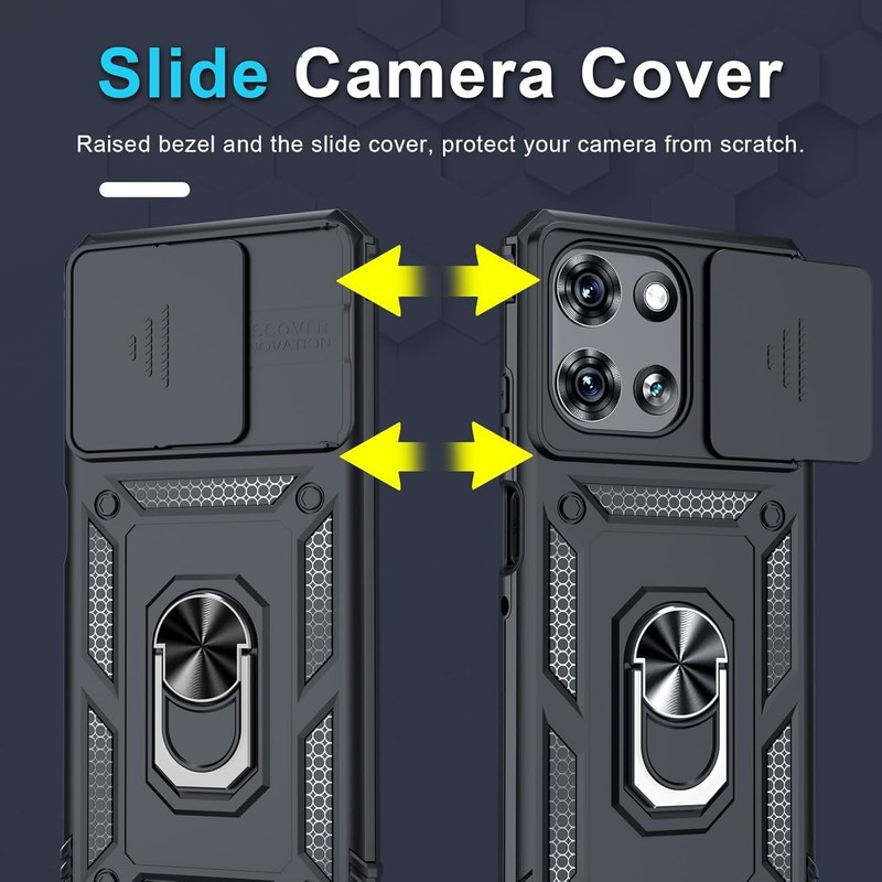 Durable Moto G Power 5G 2025 Phone Case With Kickstand And Free Screen Protector gallery
