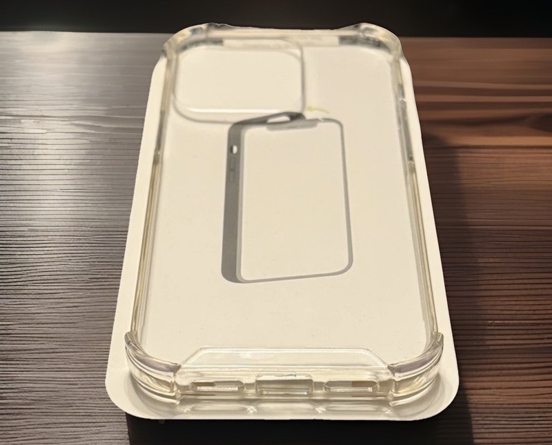 Clear Shockproof Case with raised edges for Apple iPhone 14 Pro