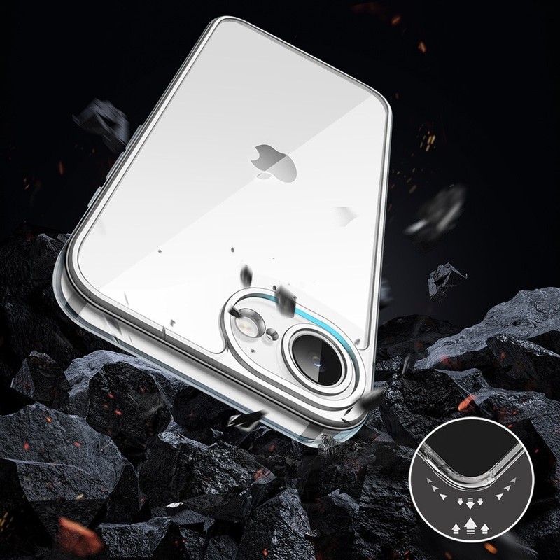 iPhone 16e 2025 TPU Airbag Case - Transparent, Soft & Shockproof Protection USA gallery