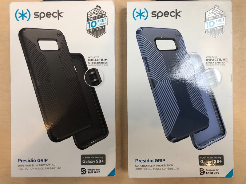 Speck Presidio GRIP Case for Samsung Galaxy S8 Plus – Multiple Colors! New
