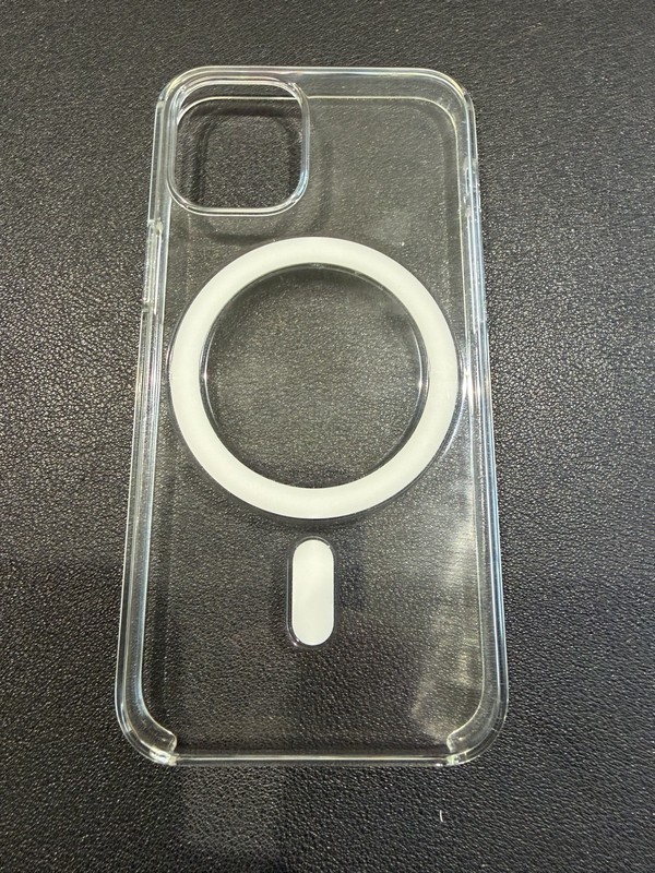 USED Apple iPhone 12 mini Clear MagSafe Polycarbonate Hard Case Transparent gallery