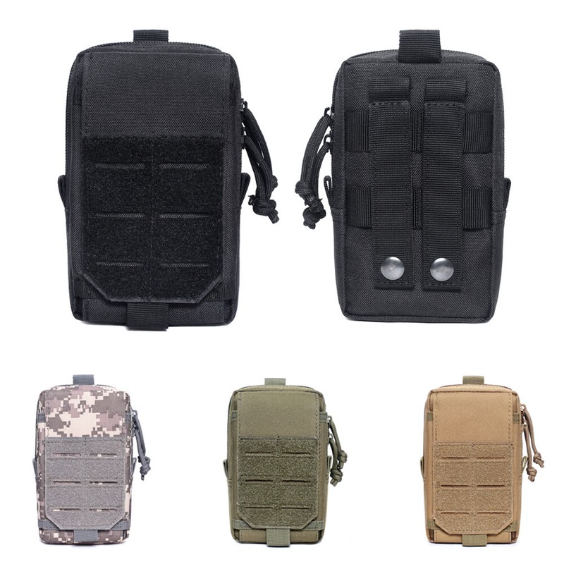 Tactical Molle EDC Pouch Cellphone Pouch Holder Utility Gadget Organizer Bag US gallery