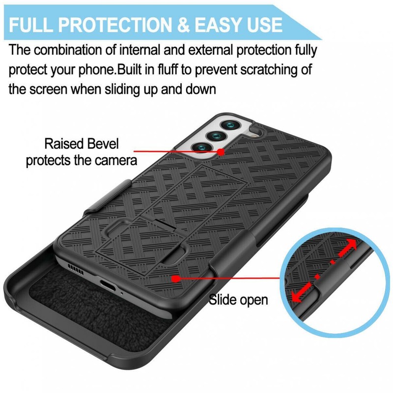 for SAMSUNG GALAXY S23 PLUS CASE BELT CLIP HOLSTER SWIVEL COVER KICKSTAND ARMOR gallery