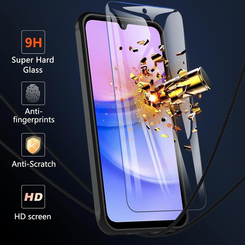 For Samsung Galaxy A15 5G Phone Case with Screen Protector Mag Safe Rugged Cover gallery