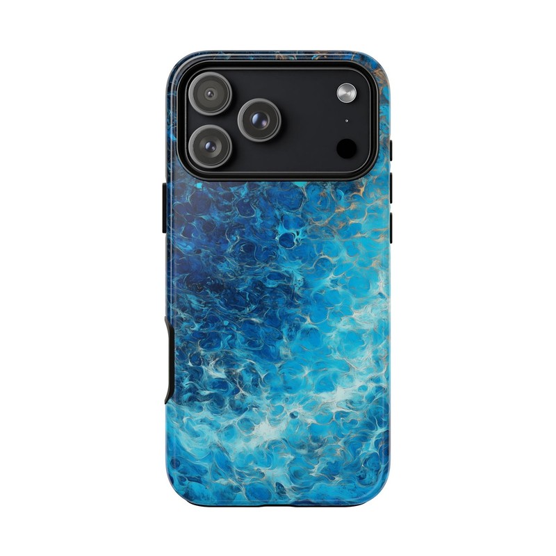 Blue Dynamic Ocean Striking Waves | Phone Case for iPhone, Galaxy, Pixel