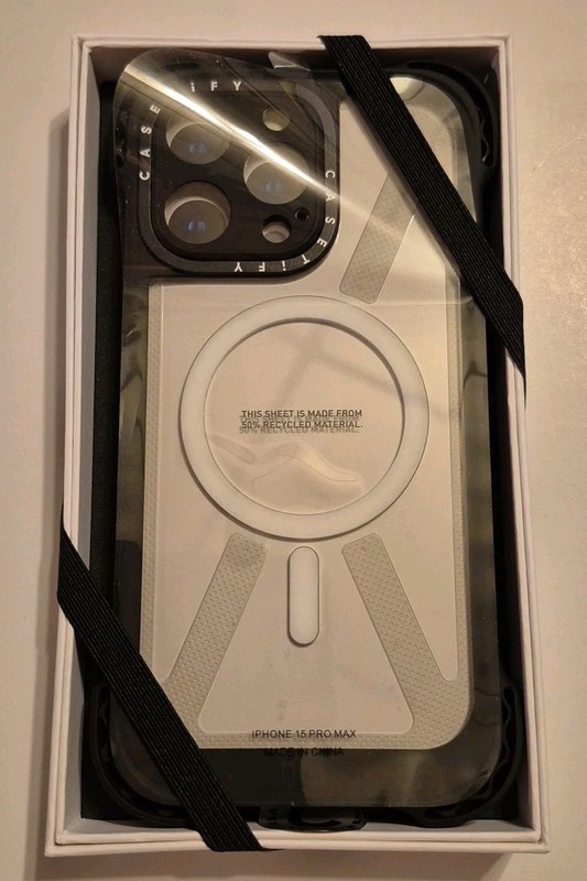 NEW CASETiFY Ultra Bounce Case iPhone 16 Pro Max Military Grade In/Out Design