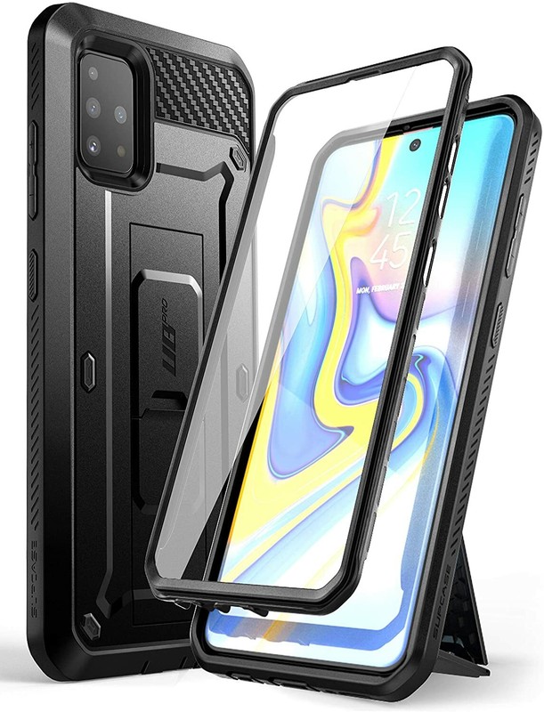 SUPCASE for Samsung Galaxy A51, Full Body Rugged w/ Screen Case Hard Stand Cover