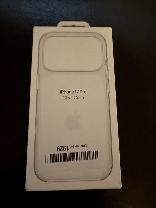 Apple iPhone 17 Pro Clear Phone Case with MagSafe Wireless Charging Compatible