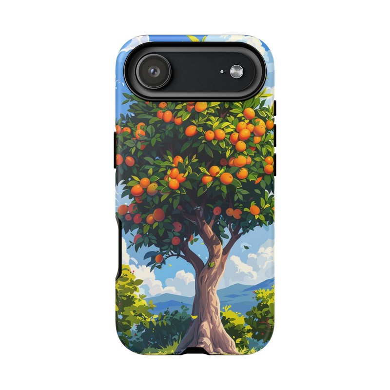 For iPhone/Galaxy/Pixel | Phone Ink Case – Mango Fruit Tree