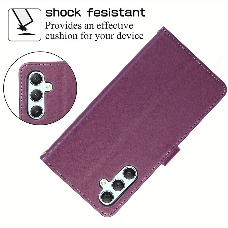 Crossbody Wallet Case for Samsung Galaxy A13 A32 A52 A53 A14 A54 A15 A25 A55 A73 gallery