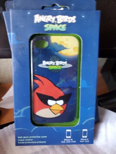 Angry Birds Gear4 Space Design Case for iPhone 4/4S Blue Red Purple - Lot of 4 gallery