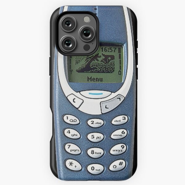 Y2K Brick Cell Phone iPhone 11-16 Pro Max Tough Case Samsung Galaxy