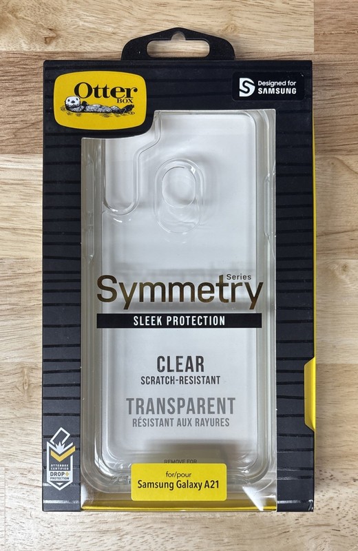 Otterbox Symmetry Clear Series Case for Samsung Galaxy A21 – Clear (77-64783)