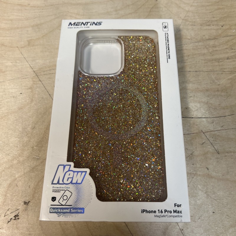 Mentins iPhone 16 Pro Max Glitter phone Case
