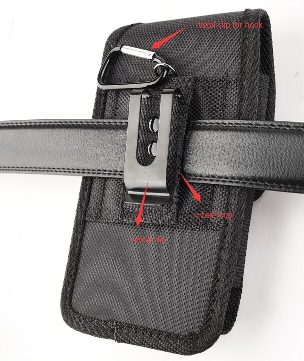 For Lively Jitterbug Smart4 Holster Metal Belt Clip Phone Pouch Case gallery