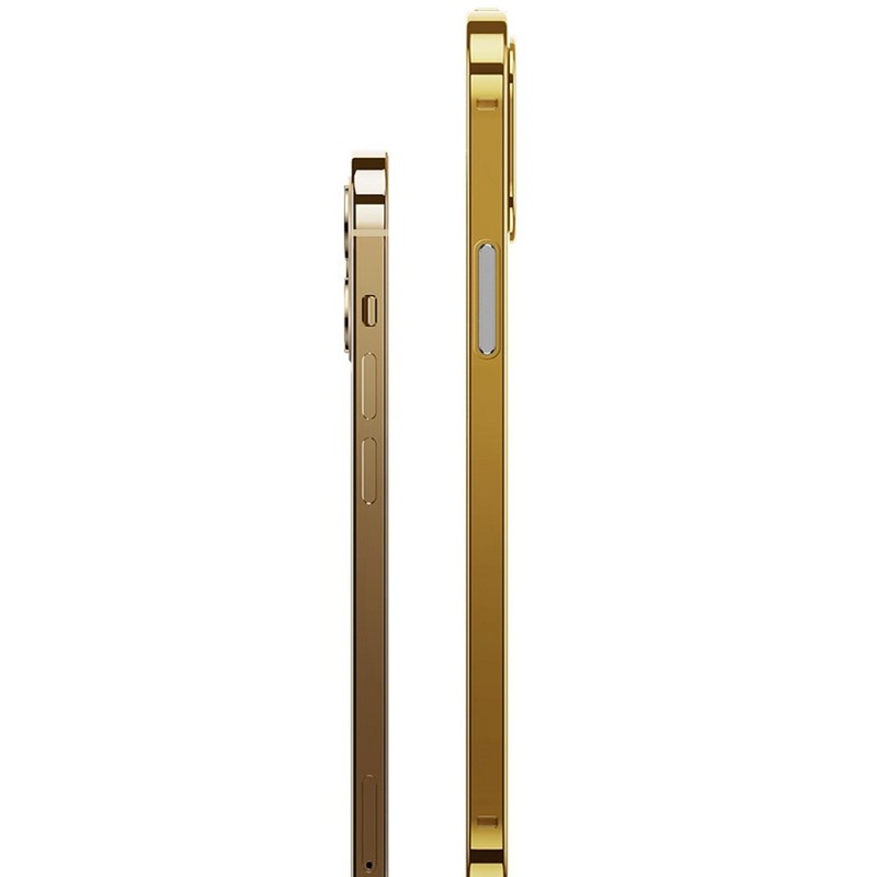 For iPhone 13/12/11 Frame Case Stainless Steel /Titanium Steel Frame Lens Cover gallery