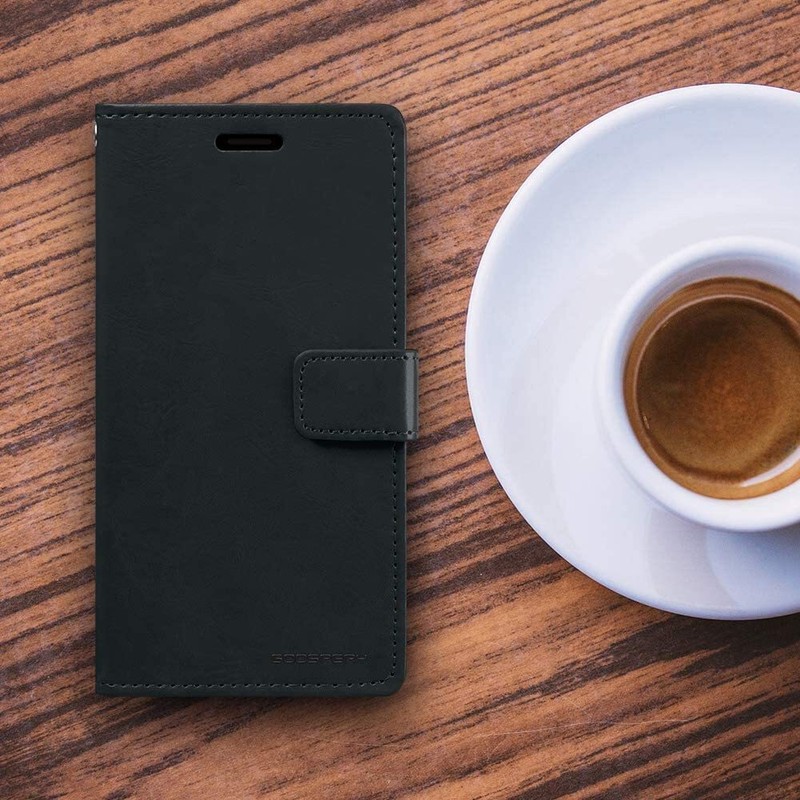 Mercury Goospery Blue Moon Diary Wallet Case With Card Slots for Samsung Galaxy gallery