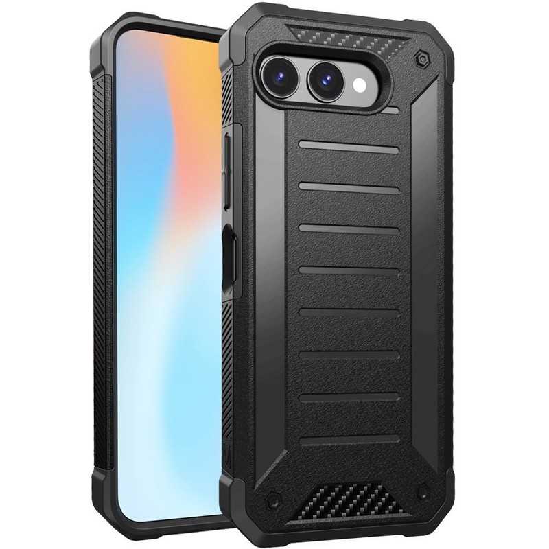 For T-Mobile Revvl 8 Phone Case Tough Lined Design Hybrid Protection Corners