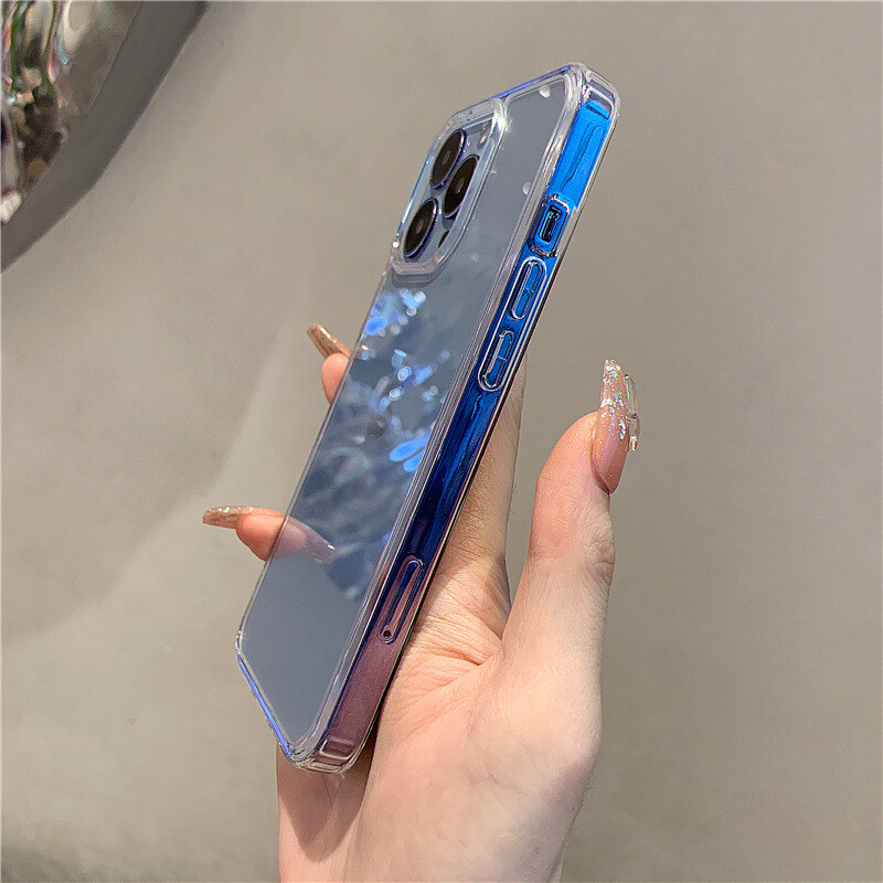 For iPhone 15 14 13 12 11 Pro Max Mini Soft Silicone Clear Cover Shockproof Case gallery