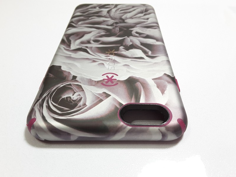 SPECK Candyshell Inked Case For The iPhone 6 PLUS/6s PLUS- Gray/White Rose Cabe gallery