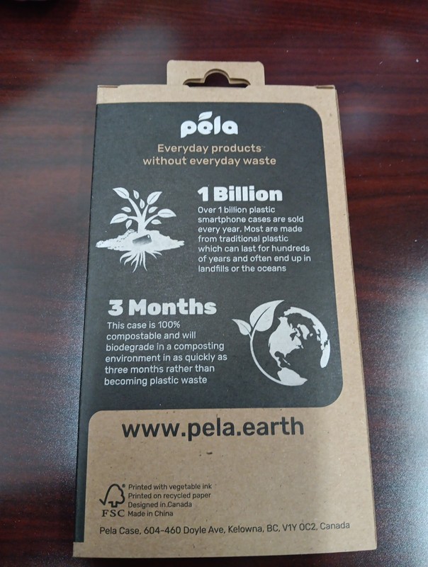 Pela iPhone XR Soft Wallet Phone Case Back Cover 100% Compostable Green gallery
