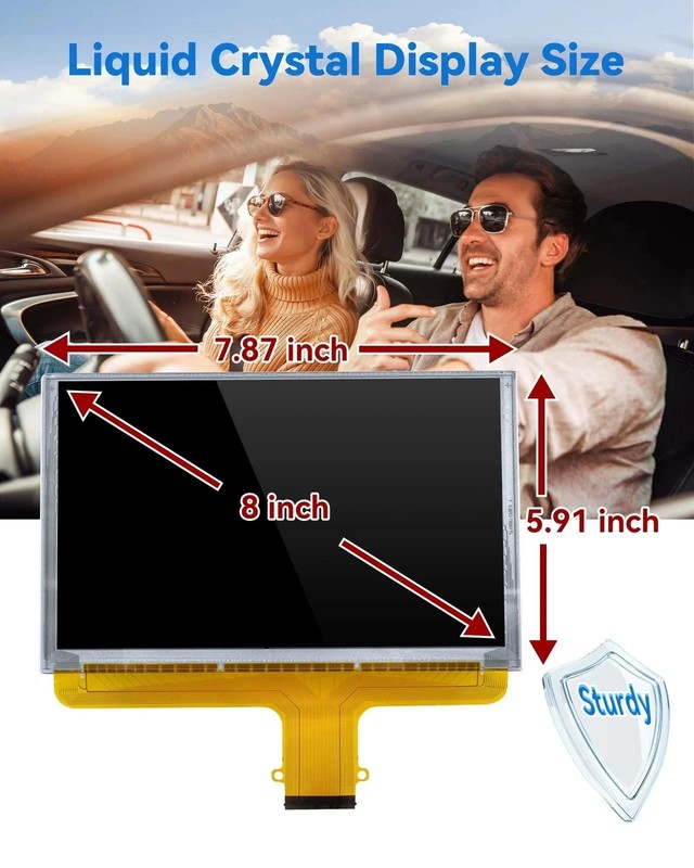 8" Touch Screen with LCD Digitizer Navigation Radio Replacement for Chevy GMC... gallery