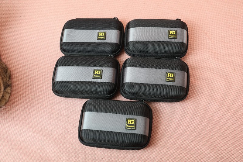 Five Ruggard HCY-PHB Portable Hard Drive Case