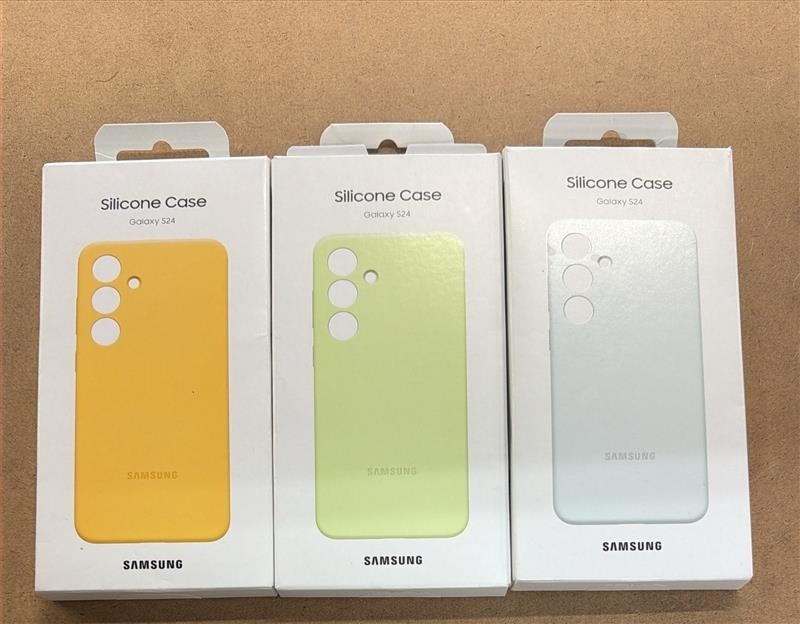 Samsung Galaxy S24 Silicone Case – 3 Pack (Multi-Color Set)