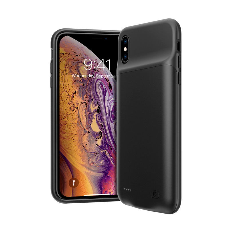 6800mAh Battery Charger Case For iPhone 8 XR 11 12 13 14 15 16 17 Charging Cover