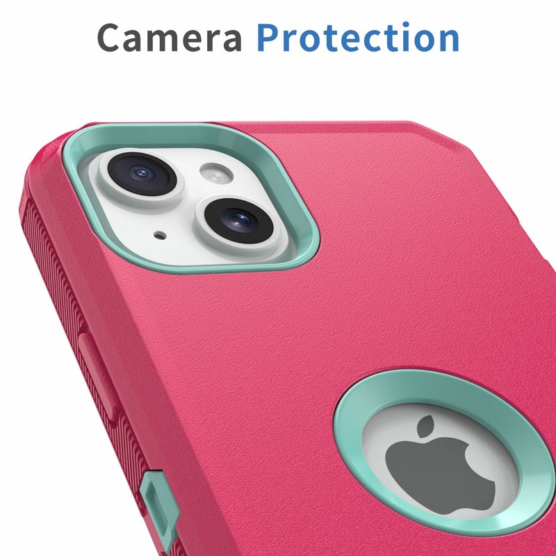 For iPhone 14 Plus Shockproof Protection Dual Layer Heavy Duty Rugged Case Cover gallery