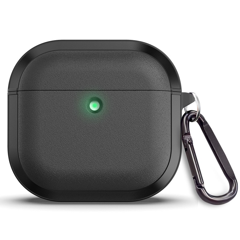 For AirPods 4 Case Rugged Shockproof Heavy Duty Hybrid Full Cover/Keychain Clip gallery