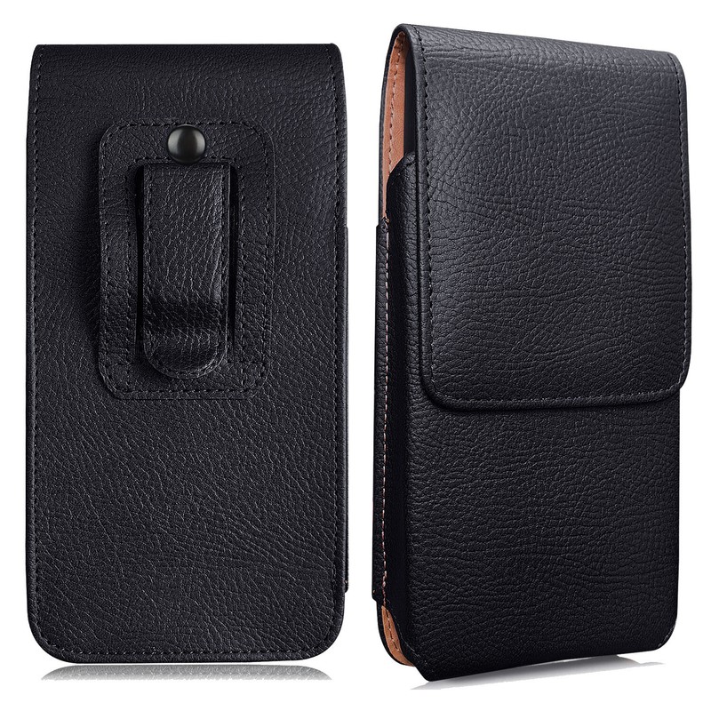 For Motorola Moto G Stylus 5G (2025) Leather Belt Clip Holster Pouch Case Cover