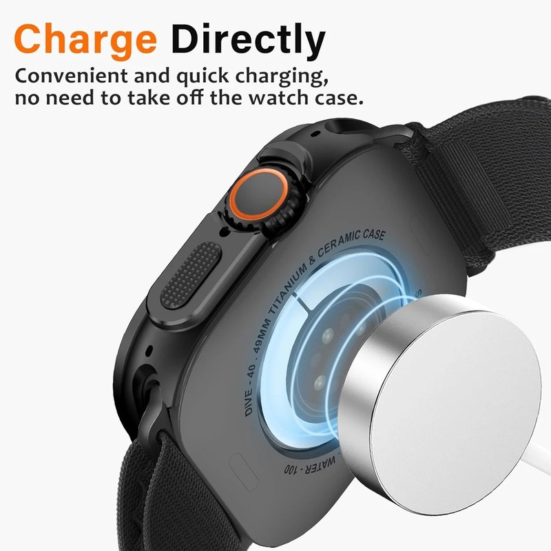 Metal Case Cover Protector for Apple Watch Ultra 3/2/1 49mm Series 11/10 46mm gallery