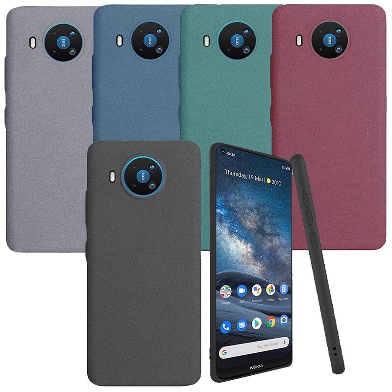 For Nokia X10 Nokia x20 RockSand Matte Rubber Silicone case back cover