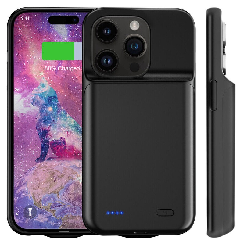 6800mAh Extended Battery Charging Case Battery Pack for iPhone 14 Pro Max