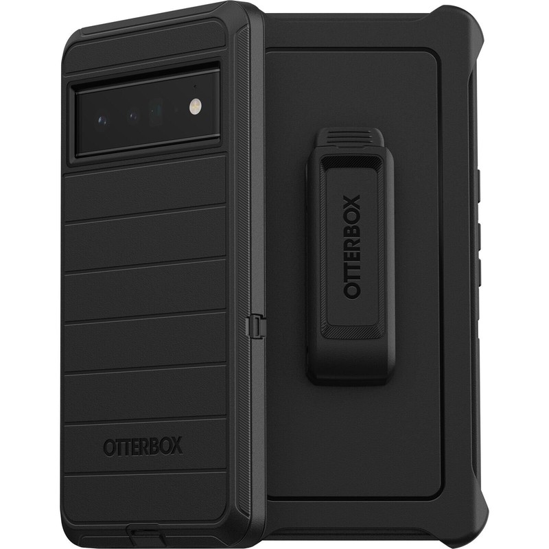 OtterBox DEFENDER SERIES Case & Holster for Google Pixel 6 Pro - Black