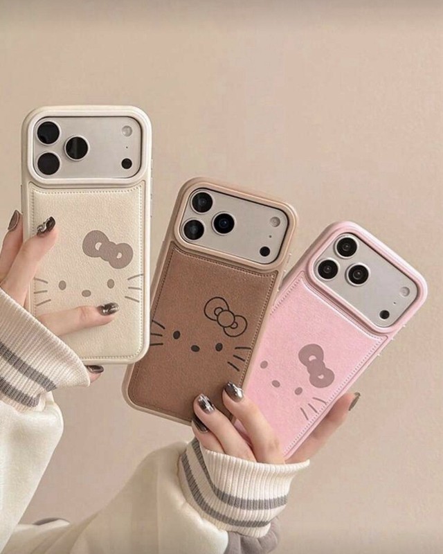 Hello Kitty Kawaii Phone Case for iPhone 17/17 Pro/17 Pro Max Cute Sanrio Cover