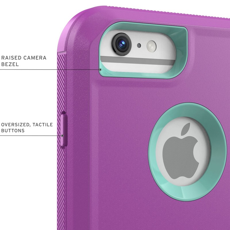 For iPhone 6S Plus Case [Heavy Duty] Tough 3 in 1 Rugged Shorkproof Phone Cover gallery