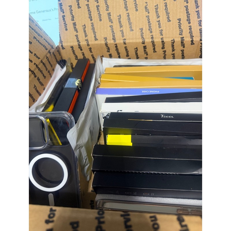 Mystery Box Of IPhone Cases Amazon Returns 25 plus cases
