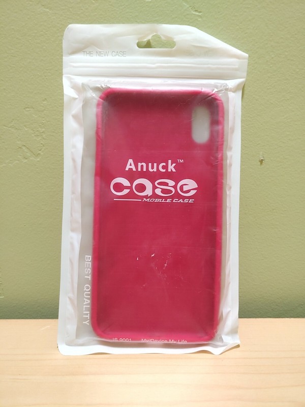 NEW Anuck iPhone XS Max Cell Phone Case – Rose Red Color