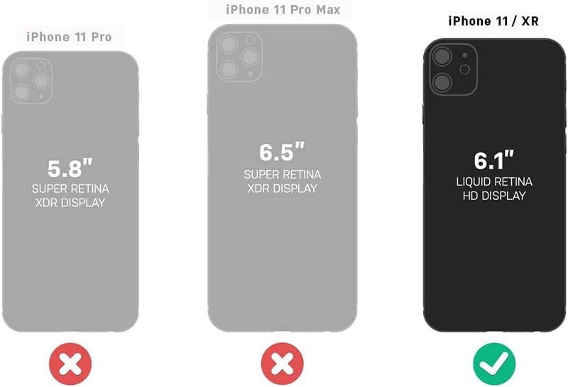 OtterBox AMPLIFY GLASS SERIES Screen Protector for IPhone 11 & IPhone Xr - Clear gallery