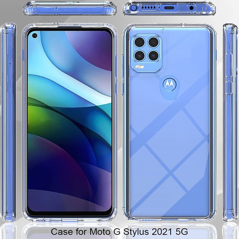 For Motorola Moto G Stylus 5G 2024 2023/G Play Case Phone Cover + Tempered Glass gallery