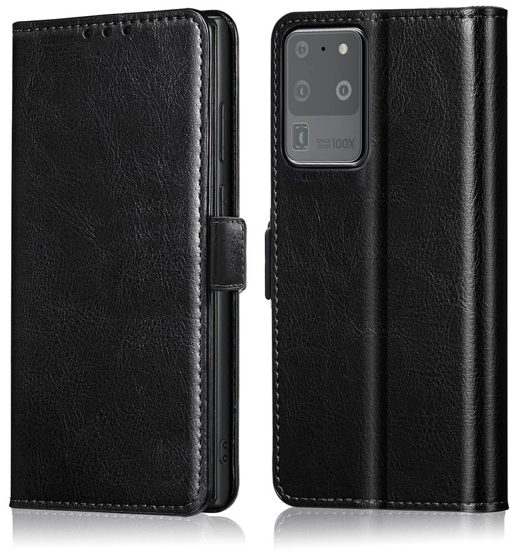 For Samsung Galaxy S20 Ultra/S20+/S20 FE Case Magnetic Protective Leather Cover