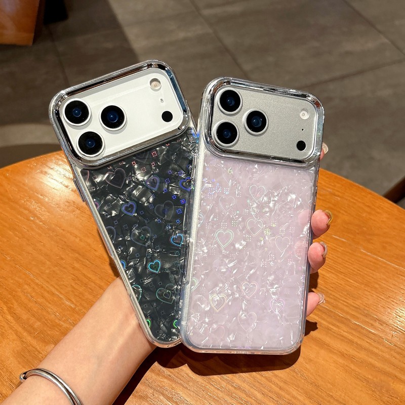 For iPhone Fashion Plating Camera Lens Edge Frame Soft TPU Phone Case Cover gallery