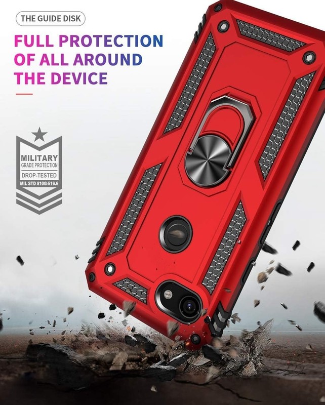 Military Grade Drop Impact for Google Pixel 3A XL Case 360 Metal Rotating Rin... gallery