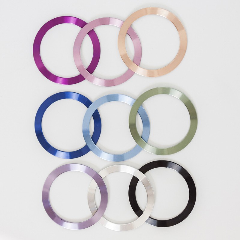 Metal Rings Sticker Wireless Universal Compatible with MagSafe Wireless Charger gallery