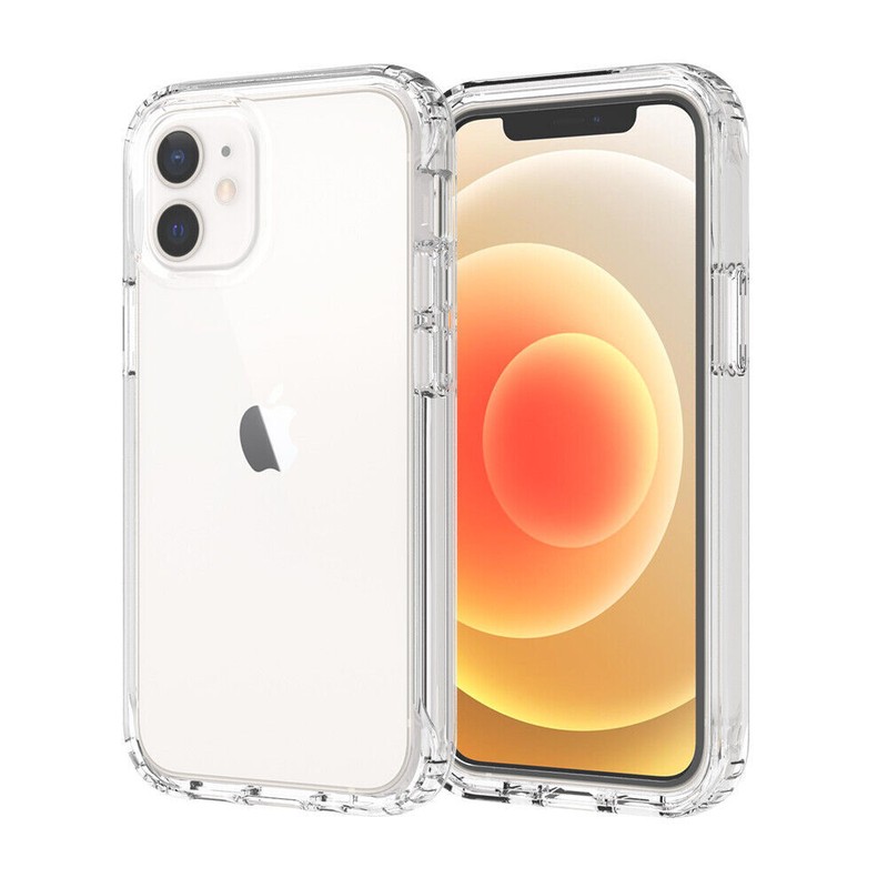 IPhone 15 14 13 12 11 Pro Max Mini Soft Silicone Clear Cover Shockproof Case LOT