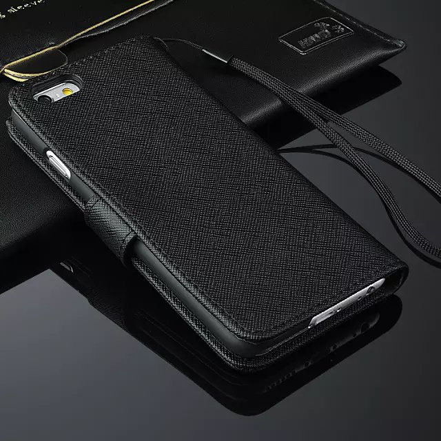 iPhone 6 Wallet Case with Magnetic Flip Cover