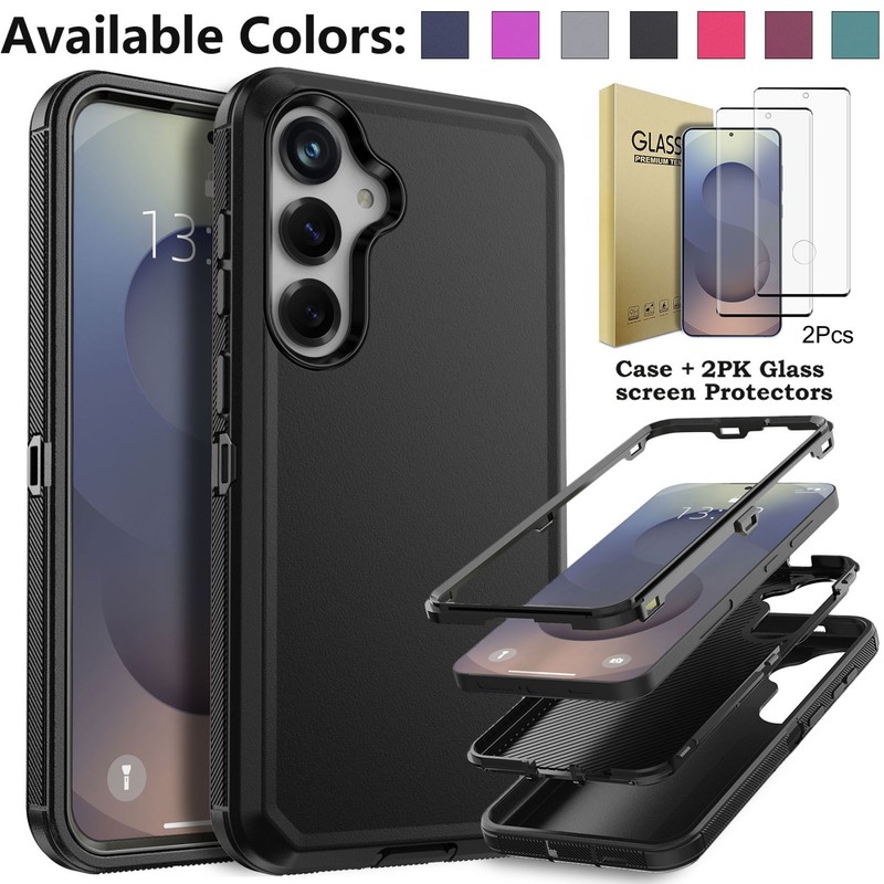 For Samsung Galaxy S26 S25 S24 S23 S22 Ultra Shockproof Protective Rugged Case