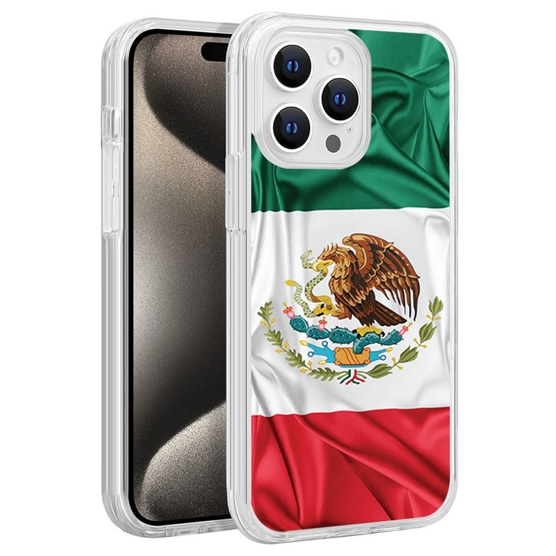For Apple iPhone 16 Pro Max – Flag Design Impact Drop Proof Cover Case